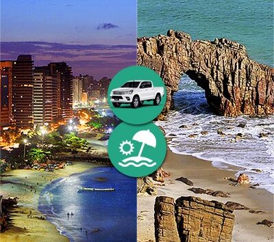 Transfer Fortaleza / Jericoacoara - Via Praias (até 4 -pax)