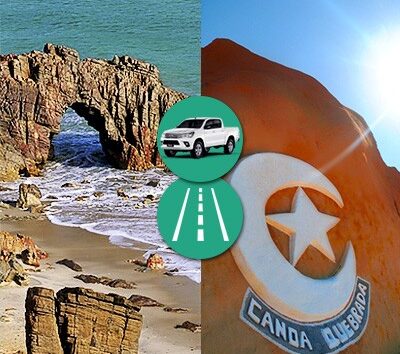Transfer Jericoacoara / Canoa Quebrada - via rodovia (Picape)