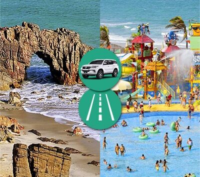 Transfer Jericoacoara / Aquiraz (Beach Park) - via rodovia (SW4)