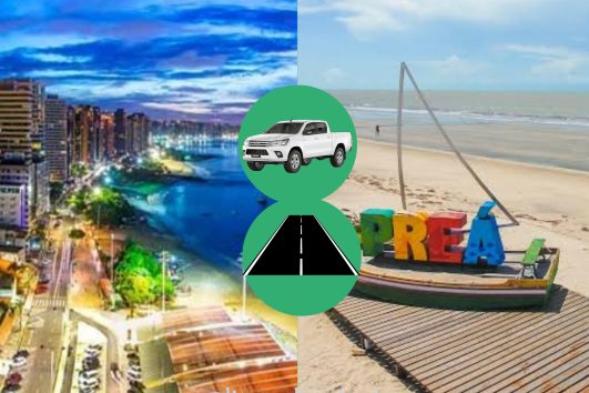 Transfer Fortaleza/ Preá - via rodovia (até 4 pax)