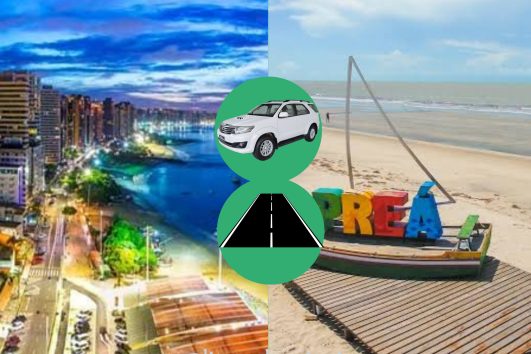 Transfer Fortaleza/ Preá - via rodovia (SW4 até 6 pax)